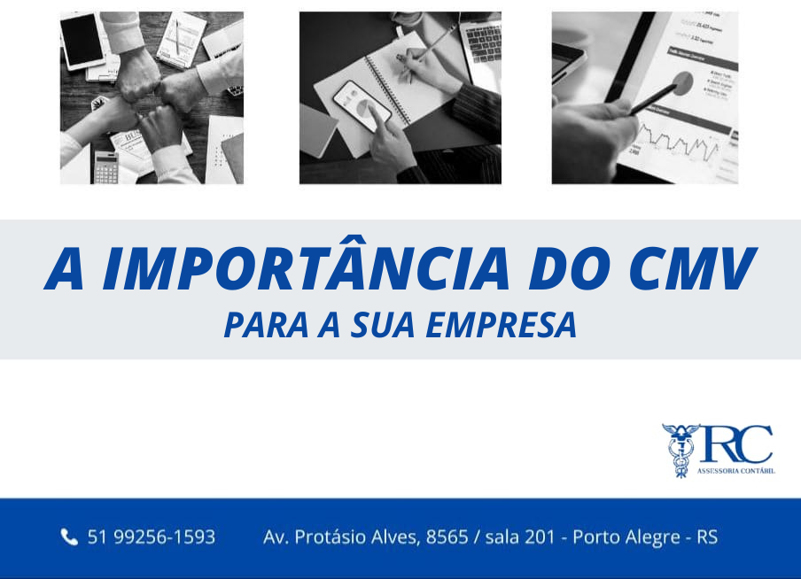 VOCÊ SABE DA IMPORTÂNCIA DO CMV PARA SUA EMPRESA?